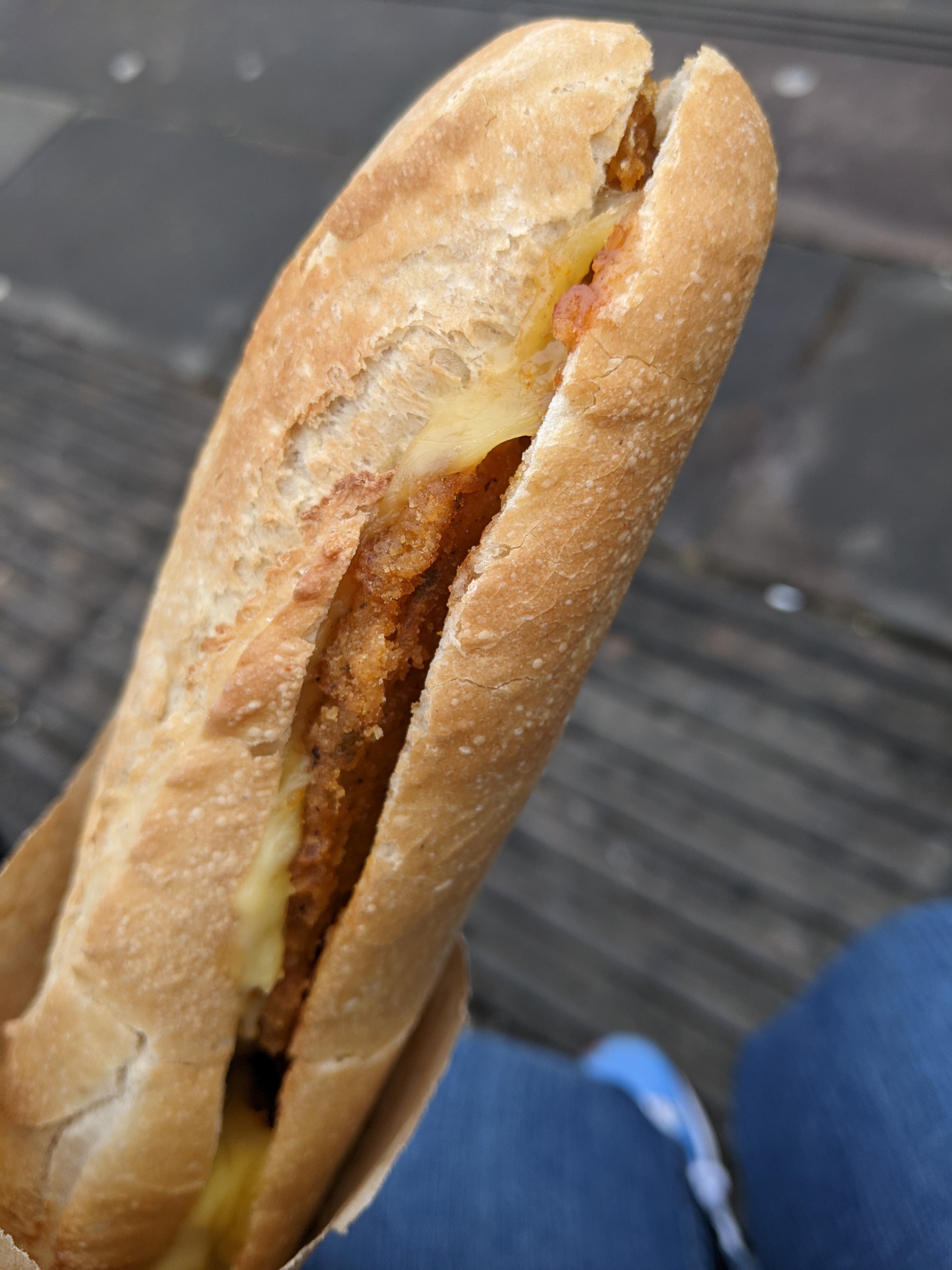 Gregg’s Southern Fried Chicken baguette – Taylor Talks Vegan